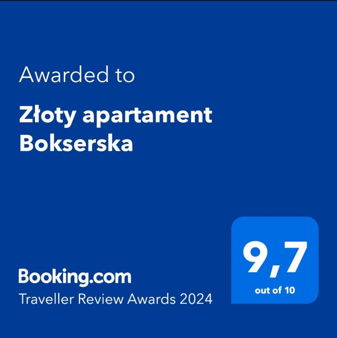 Zloty Apartament Bokserska Warschau Buitenkant foto
