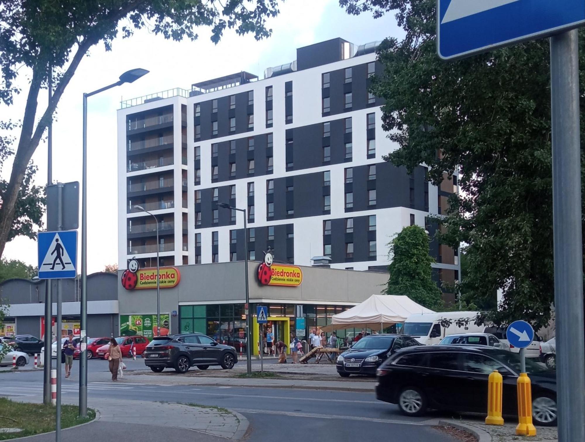 Zloty Apartament Bokserska Warschau Buitenkant foto